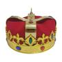 Imagem de Coroa de Rei de Veludo Luxo - 20cm x 12cm