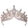 Imagem de Coroa noiva grande dourada com prata debutante damas