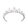 Imagem de Coroas de Cristal Prateado Vintage - Tiaras Barrocas para Casamento, Noiva e Baile