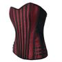 Imagem de Corpete Corset Corselet Cinta Gótico Renda Vermelho M603