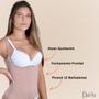 Imagem de Corpete Modelador E Redutor Com Doze Barbatanas Fecho Frontal Alças Ajustáveis Reduz E Modela