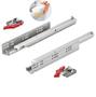 Imagem de Corrediça Oculta Com Pusch Open Hafele GT2 300  a 550mm