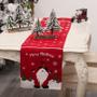 Imagem de Corredor de Mesa Bordado com Floco de Neve - Estilo Antigo