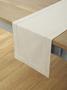 Imagem de Corredor de Mesa Solino Home Linen 36x228cm - Com Bainha de Algodão