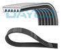 Imagem de Correia Poly V Dayco 6PK1700 Ford Courier/Ecosport/Escort/Fiesta/Focus/Ka 1.0 8v/1.6 8v Zetec Rocam
