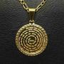 Imagem de Corrente Banhada Ouro 18k Cordão Masc/ Fem 50cm Ping P Nosso