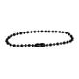 Corrente Bolinha Branca & Preta Com Canoa Para Confecção 12cm Importada - RUSSO ART Imagem de Corrente Bolinha Branca & Preta Com Canoa Para Confecção 12cm Importada