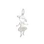 Imagem de Corrente Com Pingente Menina Bolerinho Prata 925kl Modelo 02