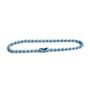 Imagem de Corrente De Bolinha 12cm Azul Bebê Com Canoa 100 Unidades
