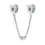Imagem de Corrente de Prata 925 com Pingente Trevo - Para Pulseiras Pandora