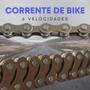 Imagem de Corrente Fina Bike 6v 7v 18/21 Marchas 116 Elos Comum