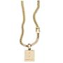 Imagem de Corrente Grumet Duplo com Pingente - Ouro 18k