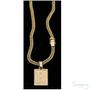 Imagem de Corrente Grumet Duplo com Pingente - Ouro 18k