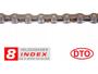 Imagem de Corrente Index 8v Paco DTO Compatível Mtb K7 Shimano 3x8 24v