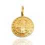 Imagem de Corrente Masculina Grumet + Pingente São Bento Ouro 18k 60 cm