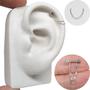 Imagem de Corrente Para Piercing Helix Cartilagem Conch Prata 925