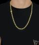 Imagem de Corrente PitBull 6mm + Pingente Cruz - Banhado a Ouro 18k