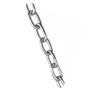 Imagem de Corrente Soldada Galvanizada Elo Curto 4mm 5/32 Pol. 1 Metro