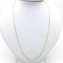 Imagem de Corrente Veneziana BANHADA Ouro 18k Feminina 45cm 1mm