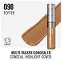 Imagem de Corretivo Rimmel London Multi-Tasker 090 Toffee 10 ml vegano