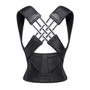 Imagem de Corretor de Postura Deluxe Unissex Masculino Feminino Corretor Postural Cinta Lombar Dor Nas Costas