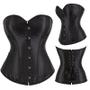 Imagem de Corset Espartilho Corselet Corpete Brilhoso Cinta Modeladora