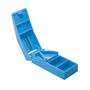 Imagem de Cortador Comprimidos Plástico Azul 8,5X 3,5X 2,5Cm