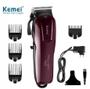 Imagem de Cortador de Cabelo Kemei KM2600 S/Fio 6 Pentes Original