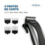 Imagem de Cortador de Cabelo Mondial Stylo Hair CR-02 Prata e Preto