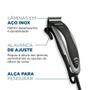 Imagem de Cortador de Cabelo Mondial Stylo Hair CR-02 Prata e Preto