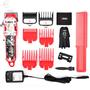 Imagem de Cortador De Cabelo Wmark Ng-409 Vermelho 100V/240V Com Capa