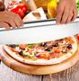 Imagem de Cortador De Pizza, Pães, Bolos E Torta Em Aço Inox 35cm