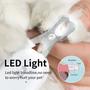 Imagem de Cortador de Unhas PAKEWAY para Pets com Luz LED - Cães, Gatos e Coelhos