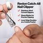 Imagem de Cortador de Unhas Revlon Catch-All em Aço Inoxidável