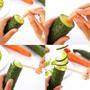 Imagem de Cortador em Espiral para vegetais pepino batata cenoura