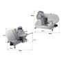Imagem de Cortador Fatiador De Frios Industrial Lâmina 300 Mm Cfi 300