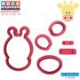 Imagem de Cortador Modular Pasta Infantil Safari Baby Girafa Cute Original