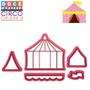 Imagem de Cortador Modular Tenda Circo Mágico Espetáculo Show