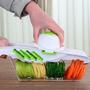 Imagem de Cortador multifuncional 6 em 1 para frutas, legumes e verduras