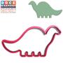 Imagem de Cortador Pasta Americana Biscoito Doce Impresso Dinossauro Baby Apatossauro Brontossauro Cute