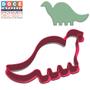 Imagem de Cortador Pasta Americana Biscoito Doce Impresso Dinossauro Baby Apatossauro Brontossauro Cute
