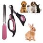 Imagem de Cortador Pet Unhas Garras Cat Dog + Lixa Envio 24h