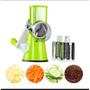 Imagem de Cortador Tabletop Drum Grater Fatiador Legumes 3 Em 1 Inox