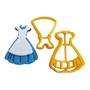 Imagem de Cortador Vestido da Alice no Pais das Maravilhas 6cm