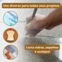 Imagem de Cortador vidro profissional estilo caneta manual reservatório bisnaga vidro espelho cerâmica - ATMAS