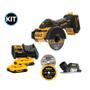 Imagem de Cortadora Angular 3 A Bateria Dewalt 20V Dcs438B-B3 + Kit