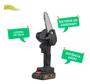 Imagem de Corte com Classe: Moto Serra Elétrica Mini Sabre 600w Bateria 24v Black/Preto