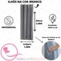 Imagem de Cortina 100% Blackout Corta Luz 1,40m x 3,00m PVC Liso Cortina de Parede