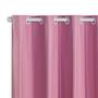 Imagem de Cortina 2,80m X 1,60m Sala Quarto Blackout 100% Corta Luz PVC - Rosa