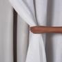 Imagem de Cortina 8,00 x 2,80 Voil Flame com Forro Blackout Várias Cores